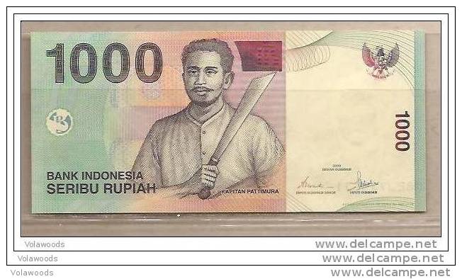 Indonesia - Banconota Non Circolata FdS Da 1000 Rupie P-141 - 2000 - Indonésie