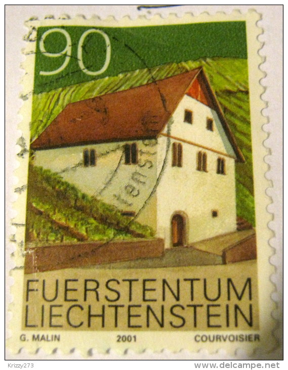 Liechtenstein 2001 Architecture 90 - Used - Used Stamps