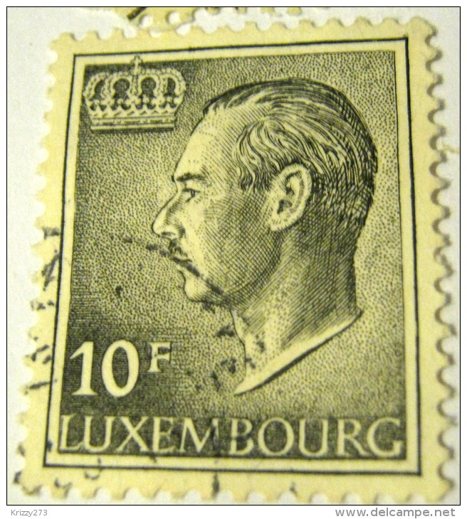 Luxembourg 1965 Grand Duke Jean 10f - Used - Used Stamps