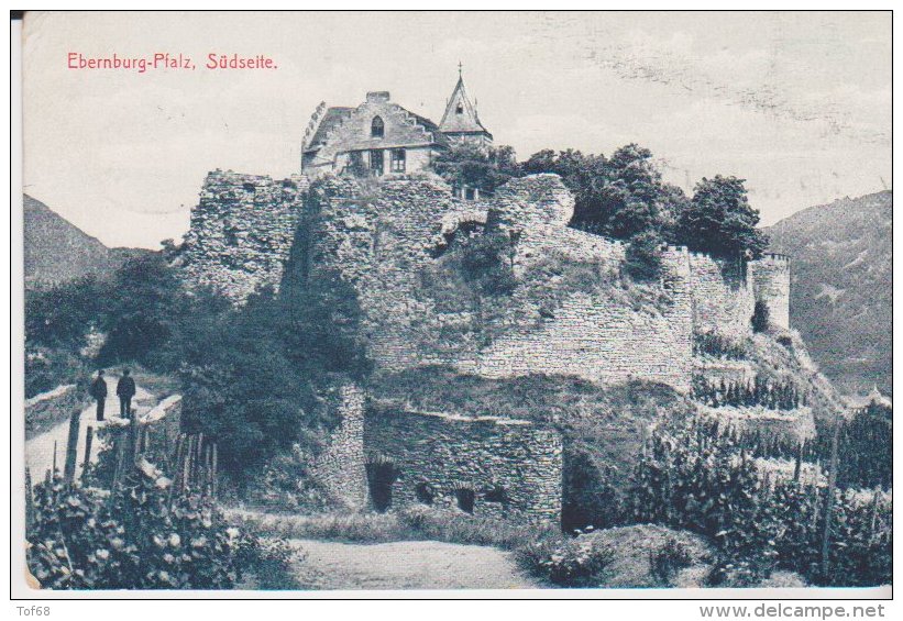 Bad Munster Am Stein 1911  Ebernburg Südseite - Bad Muenster A. Stein - Ebernburg