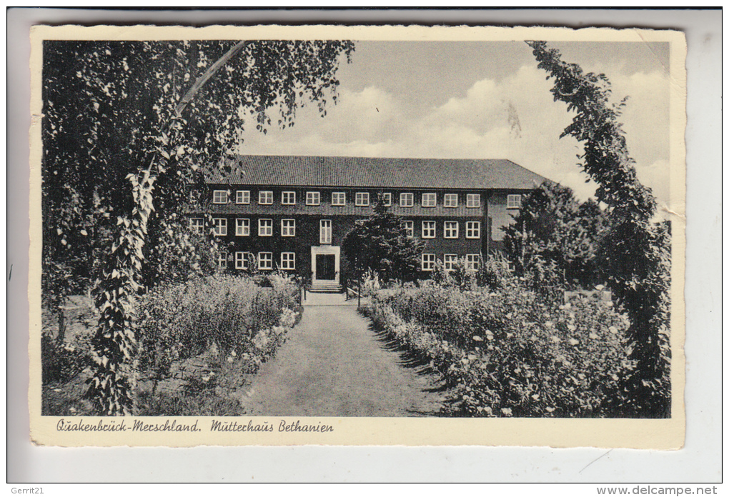 4570 QUAKENBRÜCK - MERSCHLAND, Mutterhaus Bethanien 1955 - Quakenbrück