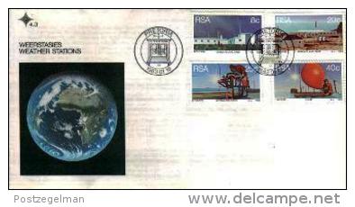 REPUBLIC OF SOUTH AFRICA, 1983, Weather Stations,  First Day Cover 4.3 - Covers & Documents