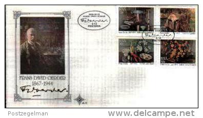 REPUBLIC OF SOUTH AFRICA, 1985, Paintings Frans Oerder, First Day Cover 4.11 - Covers & Documents