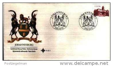 REPUBLIC OF SOUTH AFRICA, 1986, Buildings 14 Cent, First Day Cover 4.15.1 - Covers & Documents