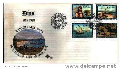 REPUBLIC OF SOUTH AFRICA, 1988, Bartelomeus Diaz,  First Day Cover 4.24 - Covers & Documents