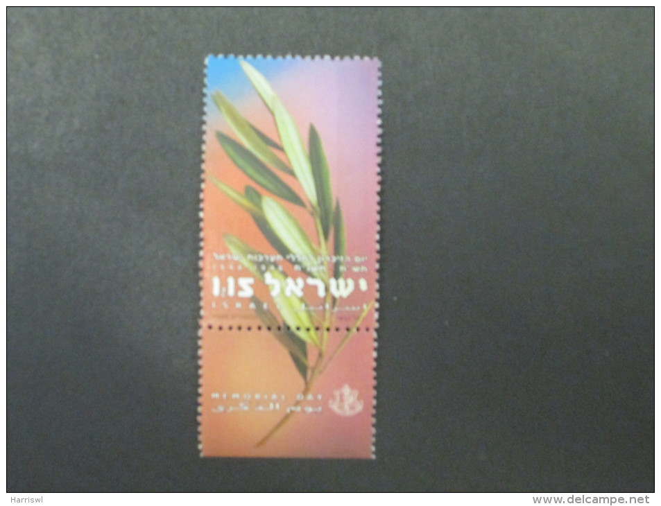 ISRAEL 1998 MEMORIAL DAY  MINT TAB  SET - Unused Stamps (with Tabs)