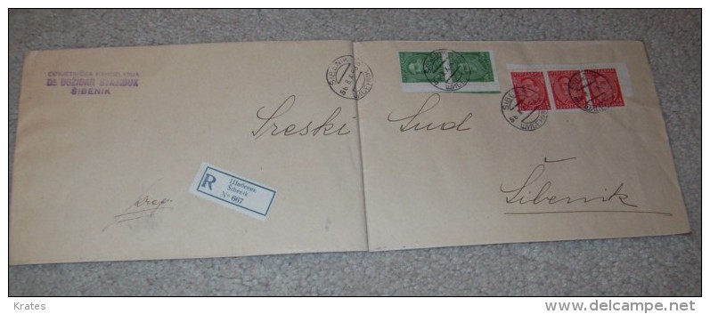 Old Letter - Yugoslavia, Croatia, Šibenik - Covers & Documents