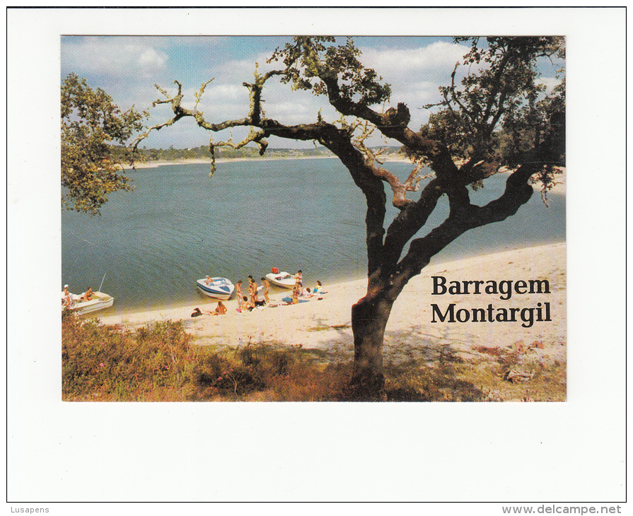 Portugal Cor 24708 - BARRAGEM DE MONTARGIL  - MOTOR BOAT SPEEDBOAT - Portalegre