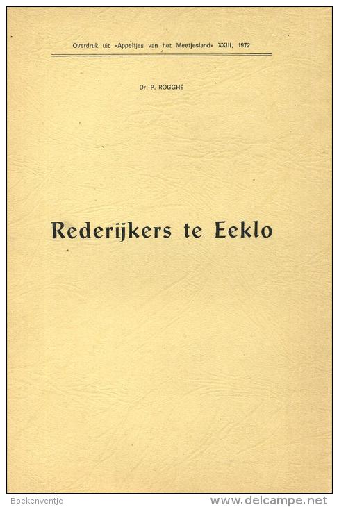 Rederijkers Te Eeklo - Antique