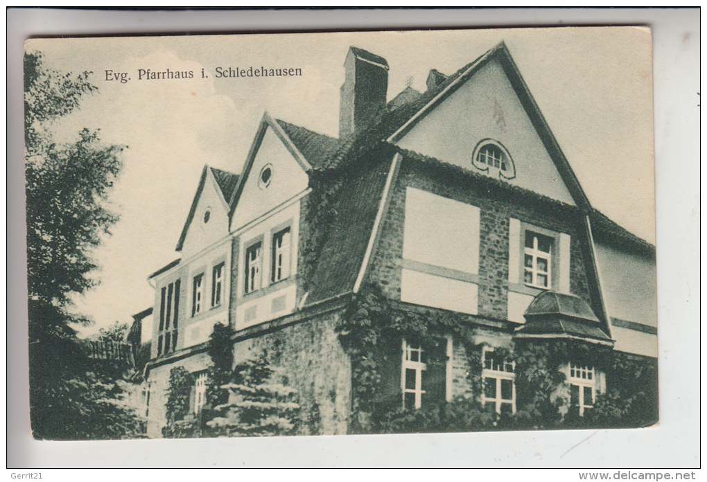 4516 BISSENDORF - SCHLEDEHAUSEN, Evang. Pfarrhaus - Bissendorf