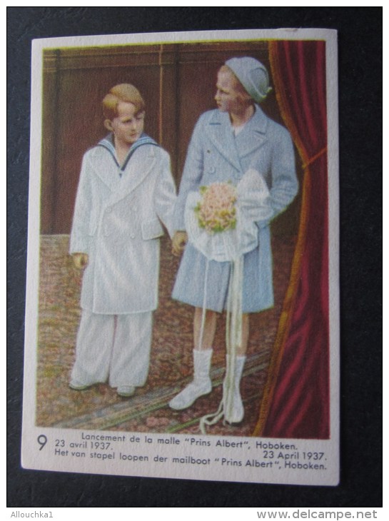 23 Avril 1937 Prins Albert Chromo -image:Chocolat Belge Côte-d'Or:série Enfants Royaux De Belgique - Côte D'Or