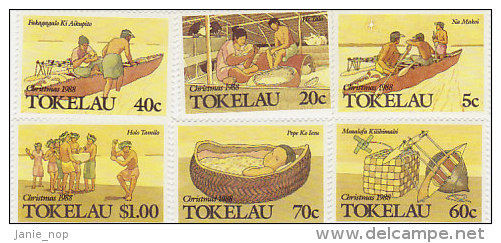 Tokelau-1988 Christmas Island 157-162 MNH - Tokelau