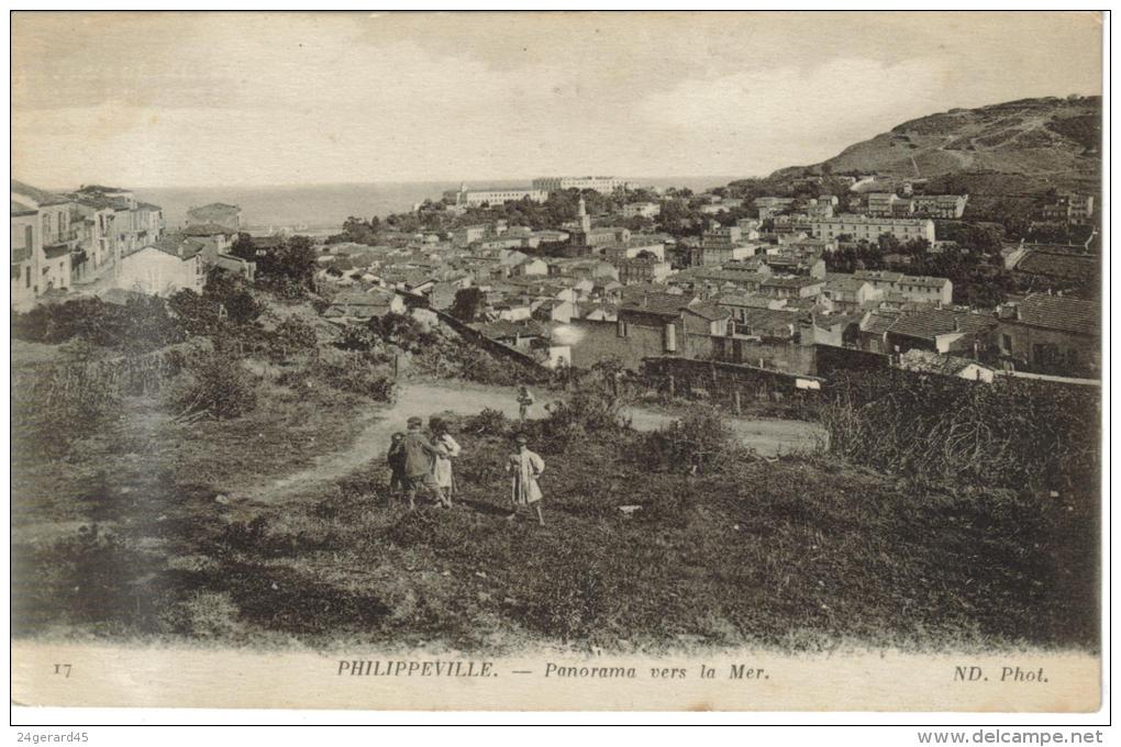 CPA SKIKDA Ex. PHILIPPEVILLE (Algérie) - Panorama Vers La Mer - Skikda (Philippeville)