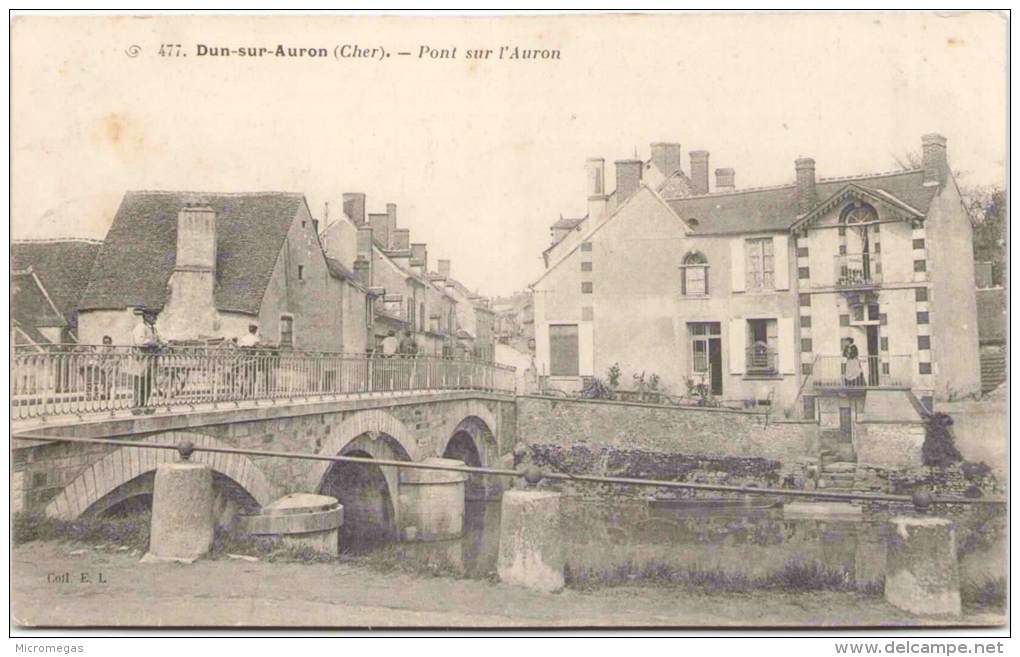 DUN-sur-AURON - Pont Sur L'Auron - Dun-sur-Auron