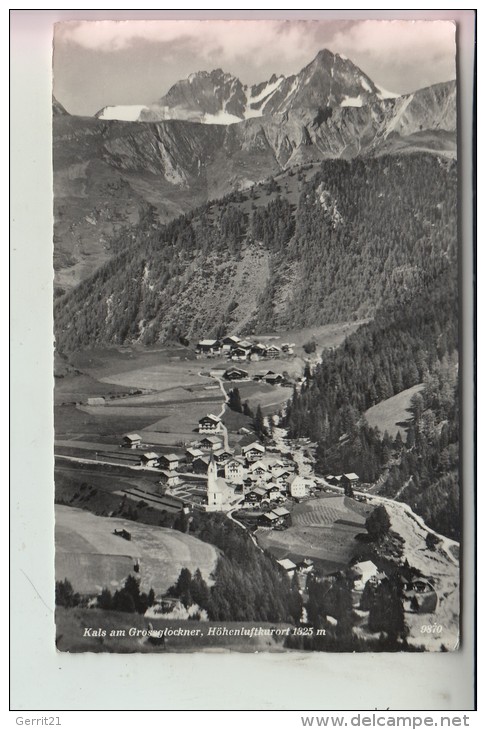 A 9981 KALS Am Grossglockner, Ortsansicht 1959 - Kals