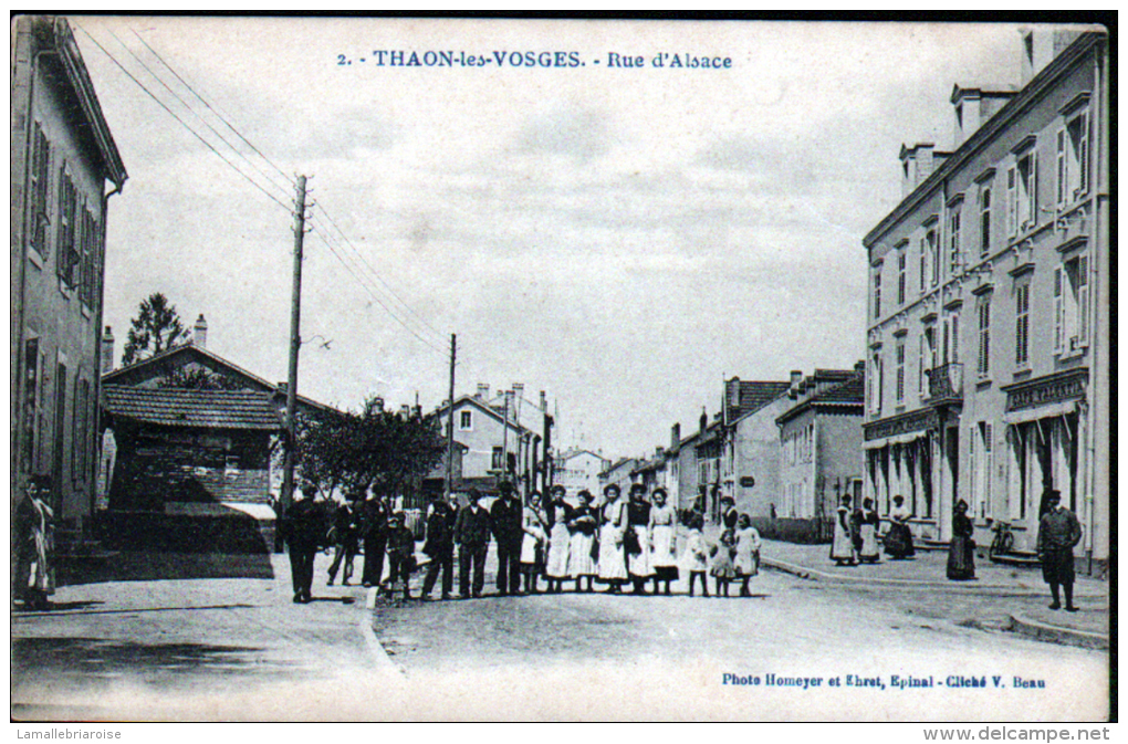 88 - THAON - LES VOSGES - RUE D'ALSACE - Thaon Les Vosges