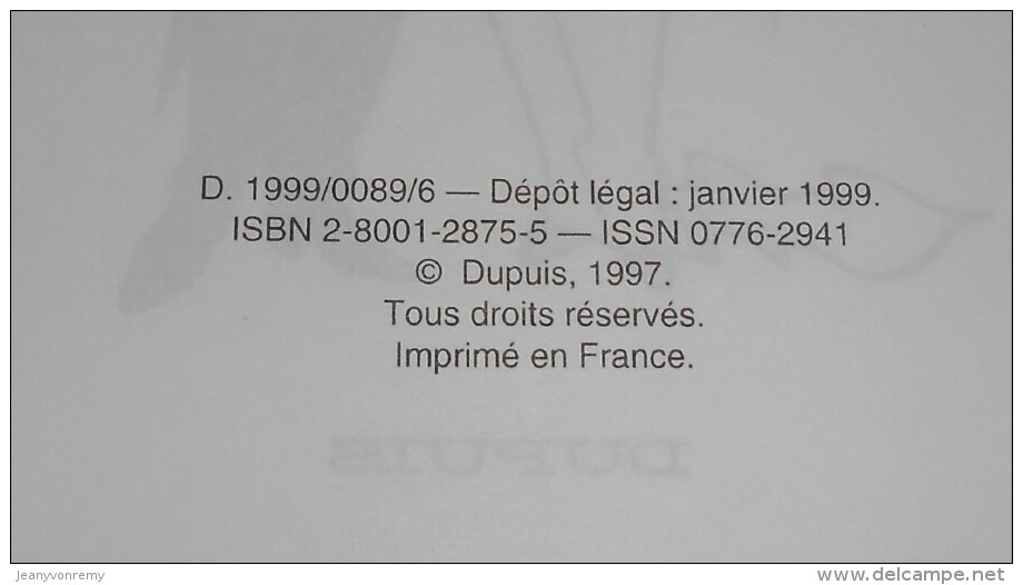 Cupidon 9. Vive La Mariée.1999. - Cupidon