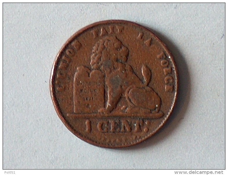 Belgique 1 Cent 1901 - 1 Centime