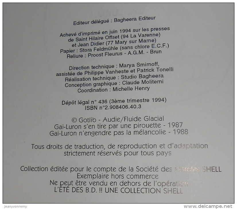 Gai-Luron. Gotlib. 1994. - Gai-Luron