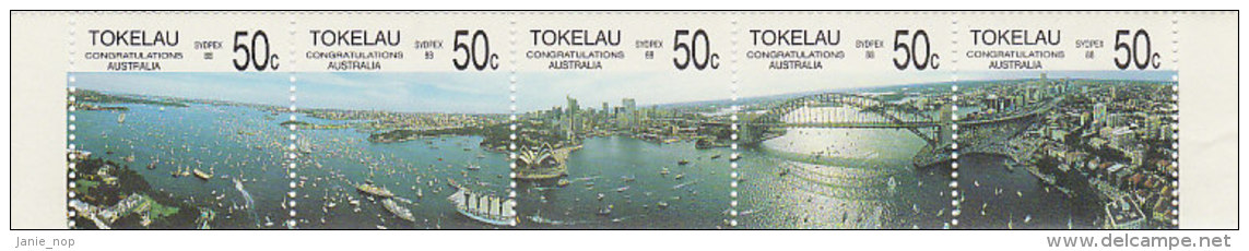 Tokelau-1988 Australia Bicentennial 150a-150e MNH - Tokelau