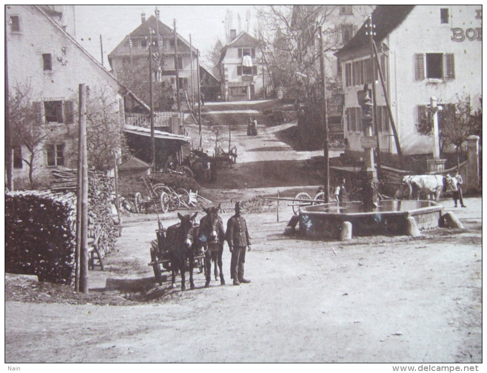 SUISSE - COURGENAY - RUE DE L'EGLISE - - Courgenay