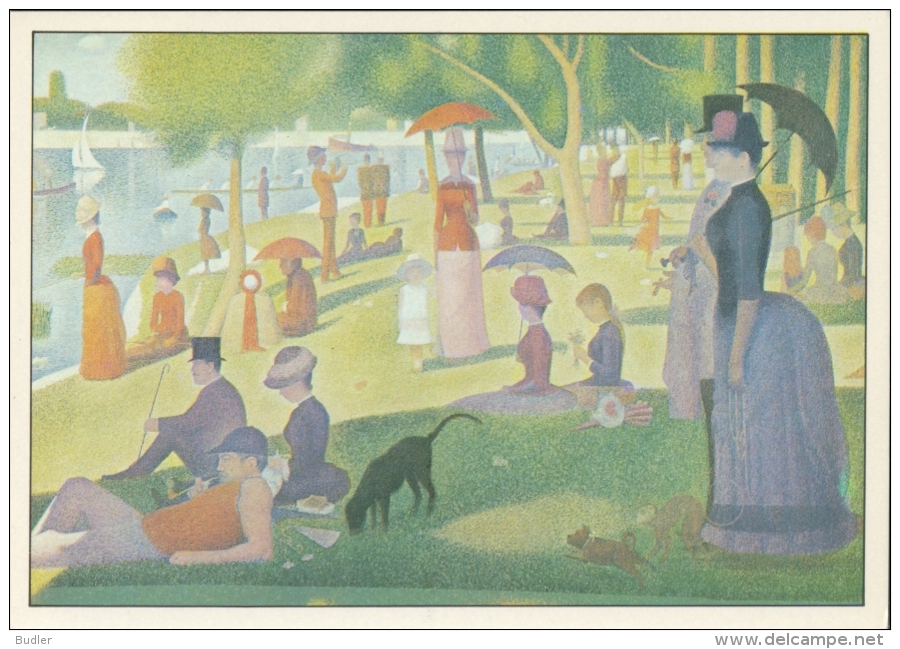 SEURAT : ## La Grande Jatte ## : IMPRESSIONISME - Kunstkaart Met Beschrijving Op De Keerzijde. - Paintings