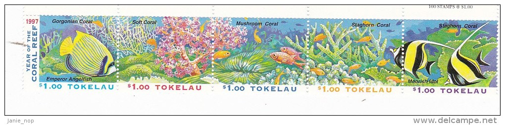 Tokelau-1997 Year Of The Coral Reef MNH - Tokelau