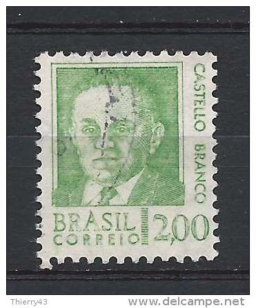 Brasil 1968 - Old President 2 Cr.  Y&amp;T 846  Mi. 1177  Used, Obl. Gest. - Oblitérés