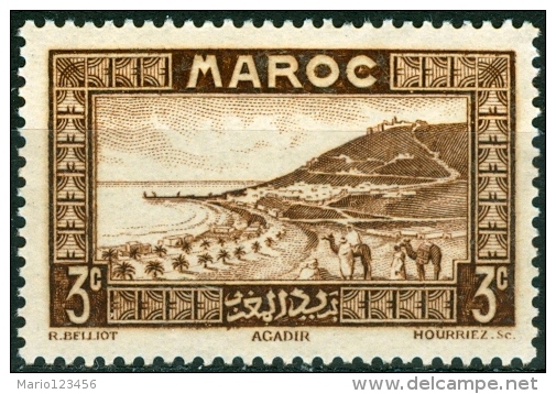 MAROCCO, MAROC, COLONIA FRANCESE, FRENCH COLONY, 1933,  NUOVO,  (MNG), Scott 92, Yt 100, Michel 52 - Nuovi