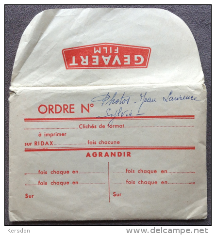Enveloppe - Gevaert - RARE - Matériel & Accessoires