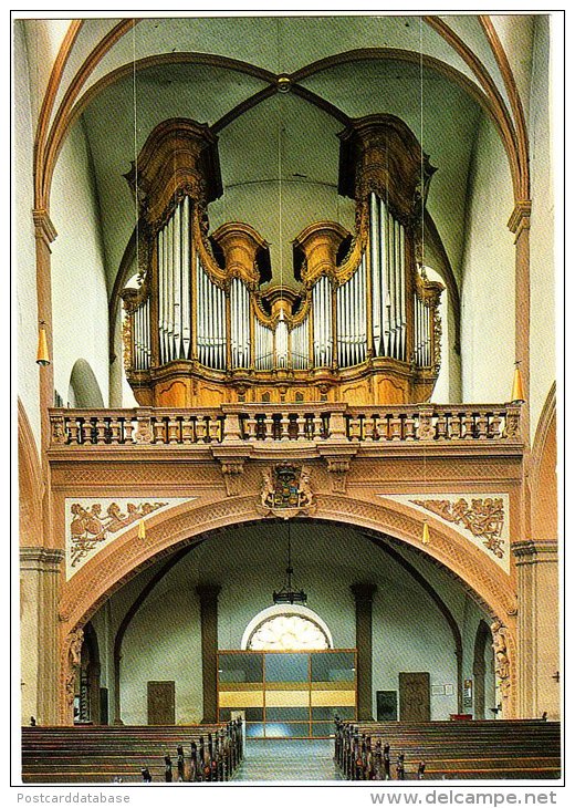 Prüm / Eifel, Basilika St. Salvador - & Orgel, Organ, Orgue - Prüm