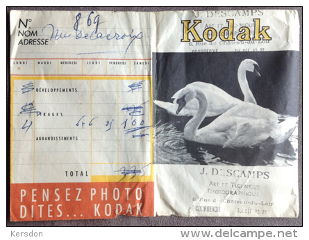 Pochette - Kodak - Cygne - RARE - Supplies And Equipment