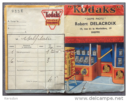 Pochette - Kodaks - Robert Delacroix 2 - RARE - Supplies And Equipment