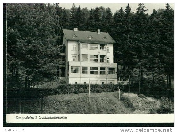 Lauenstein Im Erzgebirge Buchhändlerheim 1.10.1969 - Lauenstein