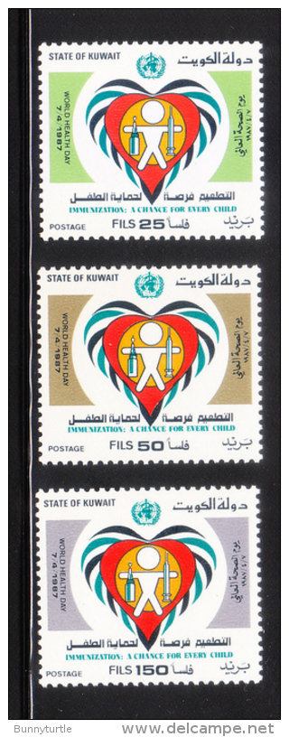 Kuwait 1987 World Health Day MNH - Koweït