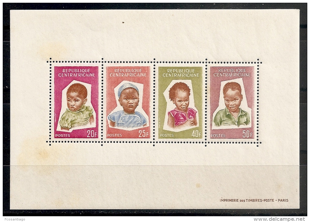 REPUBLICA CENTROAFRICANA 1964 - Yvert #H4 - MNH ** - República Centroafricana