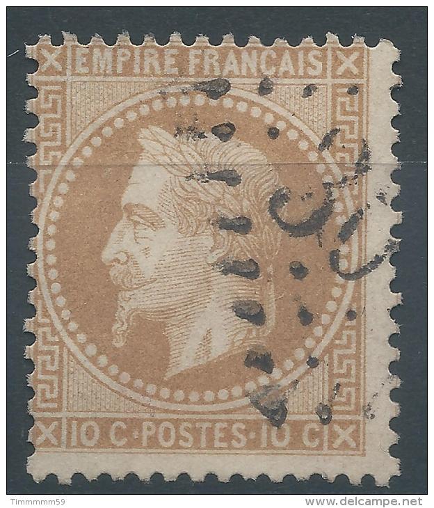 Lot N°22262  N°28B, Oblit GC - 1863-1870 Napoléon III Lauré