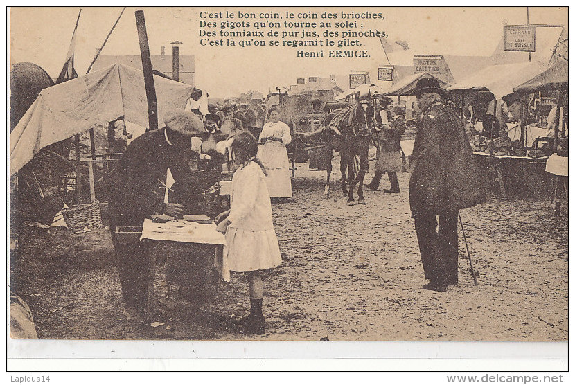 M M 583/ C P A - NOTRE NORMANDIE  SCENE DE FOIRE - Kermissen