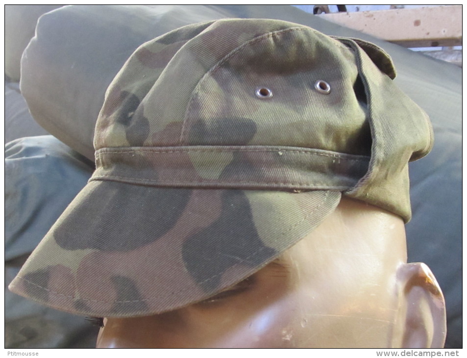 CASQUETTE CAMOUFLEE TROUPES SOVIETIQUES URSS - Cascos