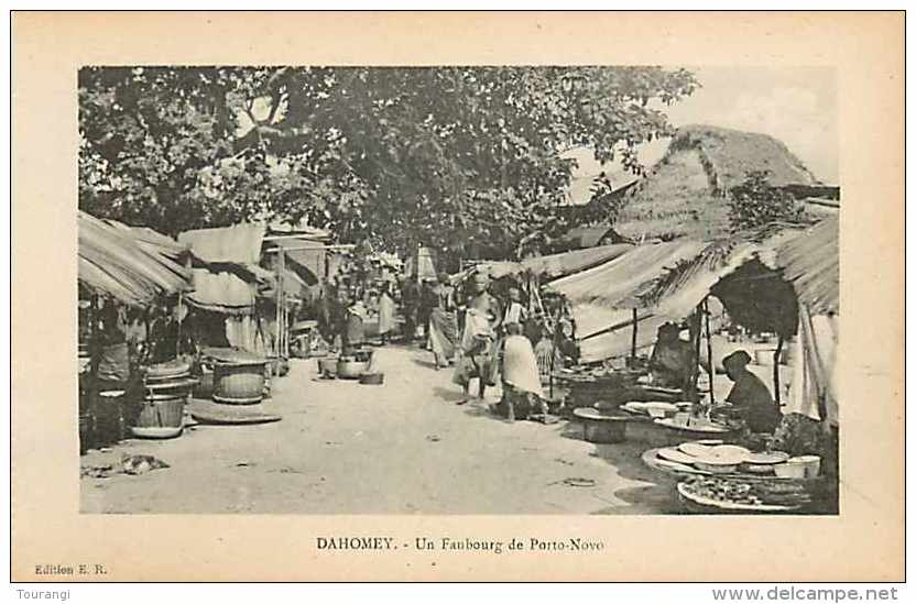 Juin13 609 : Dahomey  -  Porto Novo  -  Faubourg - Benin