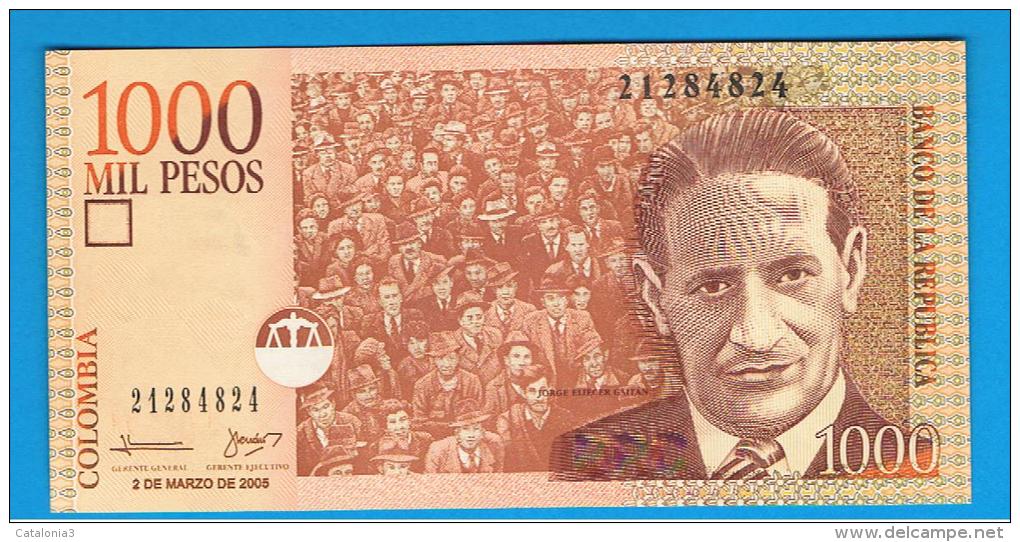 COLOMBIA -  1000 Pesos 2005 SC  P-450 - Kolumbien