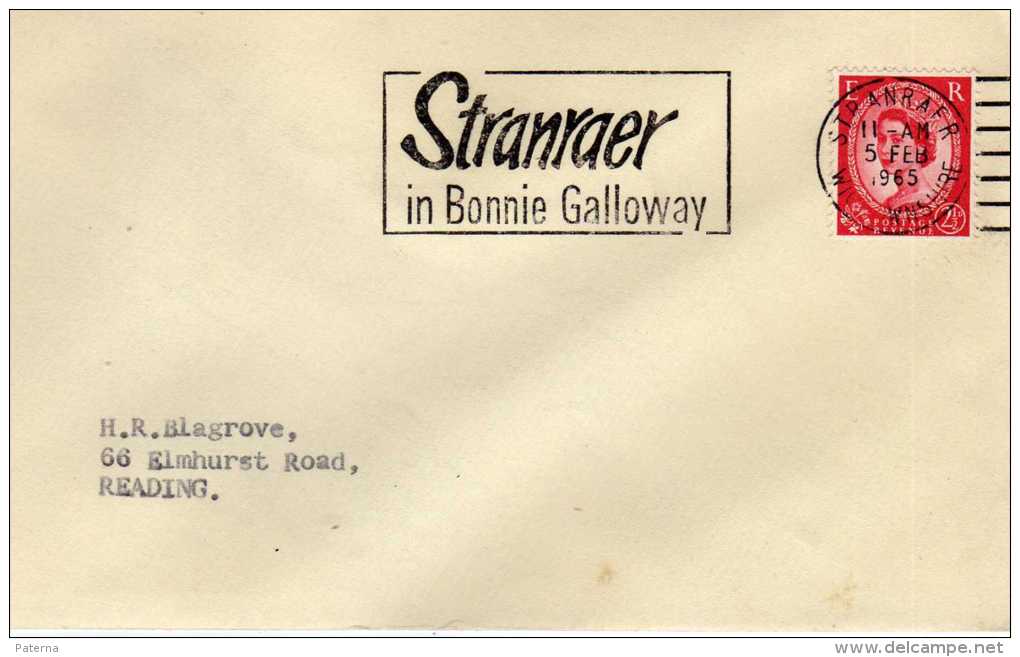 537- Carta Stranraer 1965 Inglaterra - Lettres & Documents