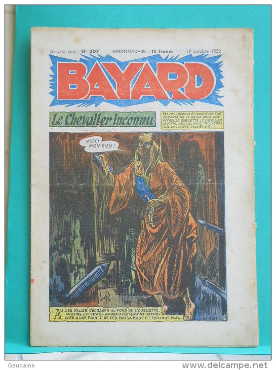 BAYARD - Le Chevalier Inconnu - N° 307 Du 19 Octobre 1952 - Bayard