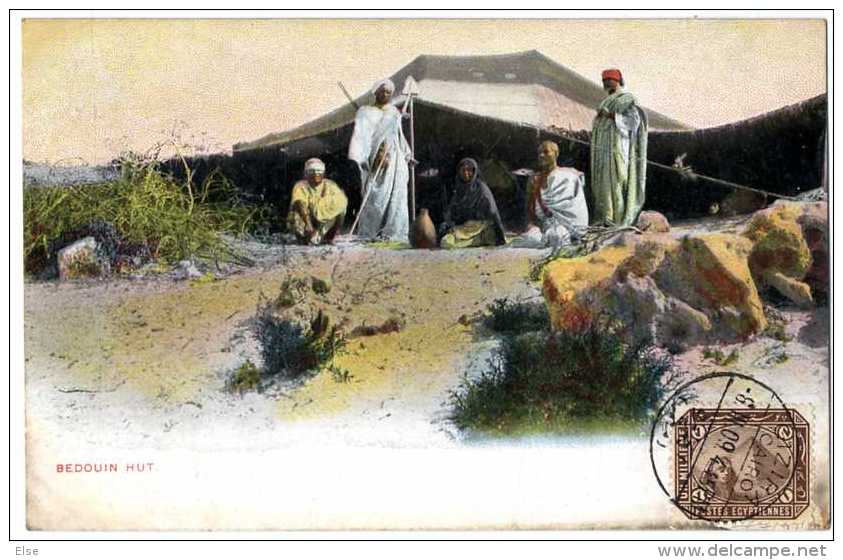 EGYPTE BEDOUIN HUT - Personnes