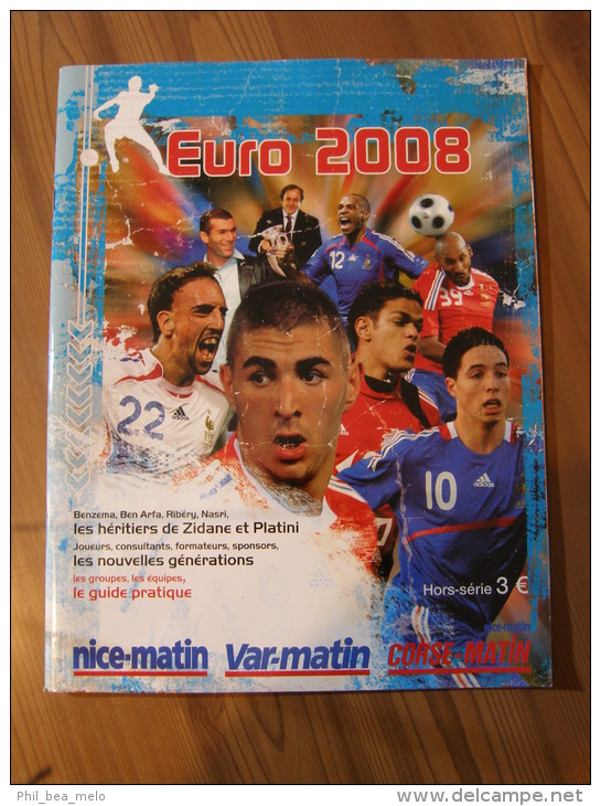 MAGAZINE FOOT - HORS-SERIE NICE-MATIN/VAR-MATIN  - EURO 2008 - 52 Pages + Programme Détachable - Books