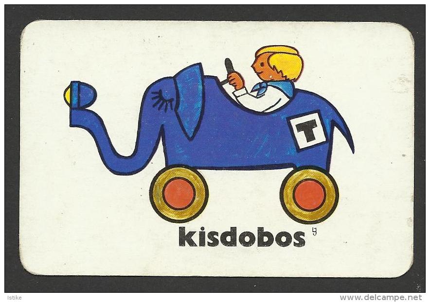 Hungary, "Kisdobos", Elephant Car,  Magazine For Children, 1975. - Small : 1971-80