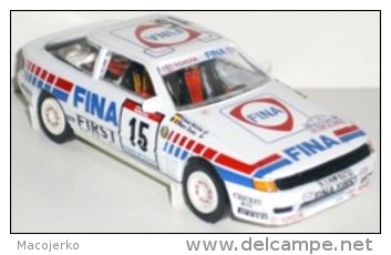 Trofeu 0223, Toyota Celica GT4 "Fina" Rally TdCorse'91 #15, M.Duez - K.Wicha, 1:43 - Trofeu