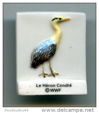 FEVES - FEVE - PRESERVONS L'EAU DOUCE - LE HERON CENDRE - WWF - Tiere