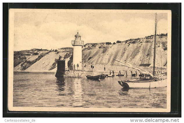 CPA Erquy, Le Phare, Phare Und Schiffe - Phares