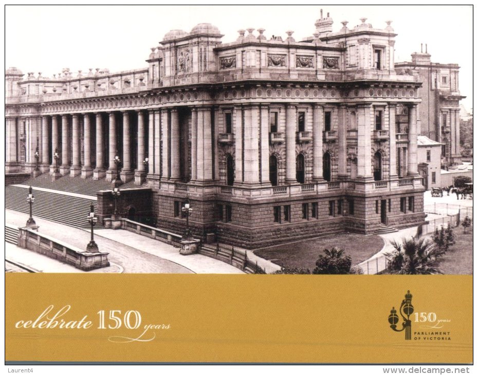 (621) Australia - VIC - Melbourne Parliament Building 125th Anni - Melbourne